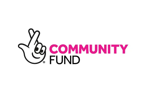 The logo for the National Lottery Community Fund